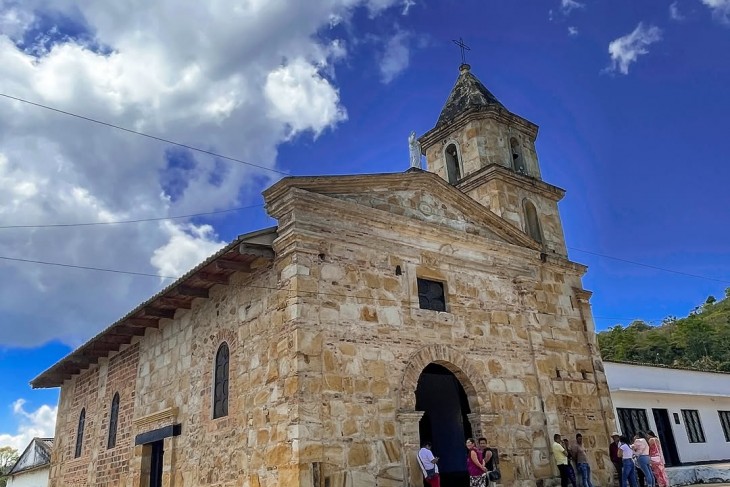 Templo de Santa Lucia en San Andrés