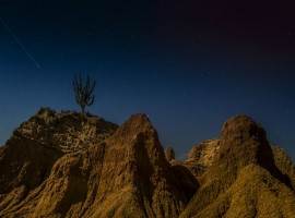 Noche en el desierto de La Tatacoa